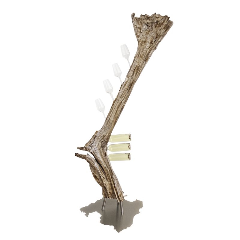 Viness NUSAKAN Wine stand white washed
